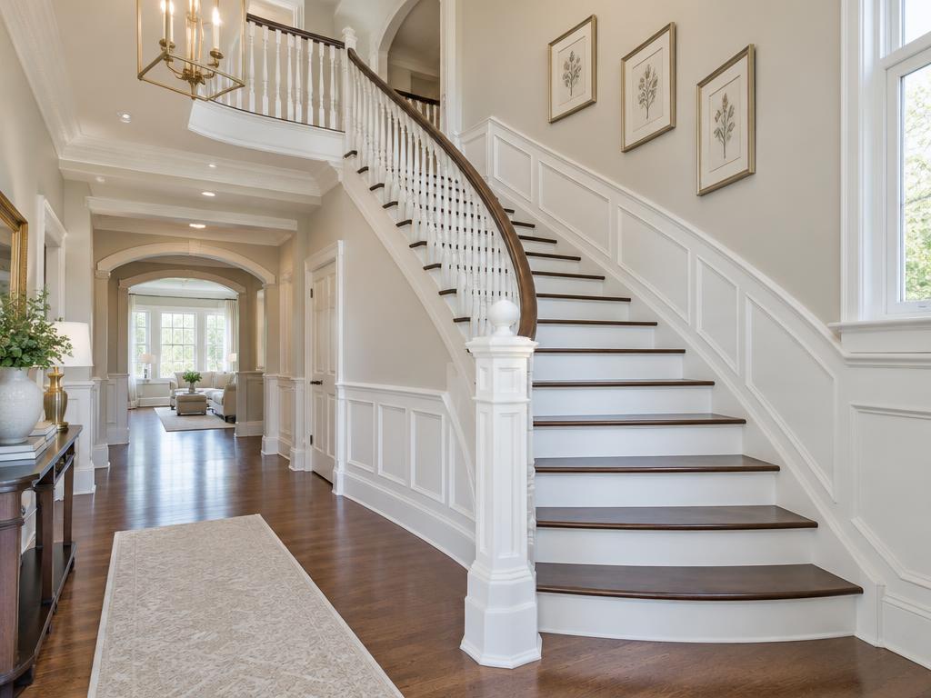 Traditional & Trim staircase style